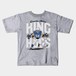 Quenton Nelson Indianapolis King Of The Hogs Kids T-Shirt